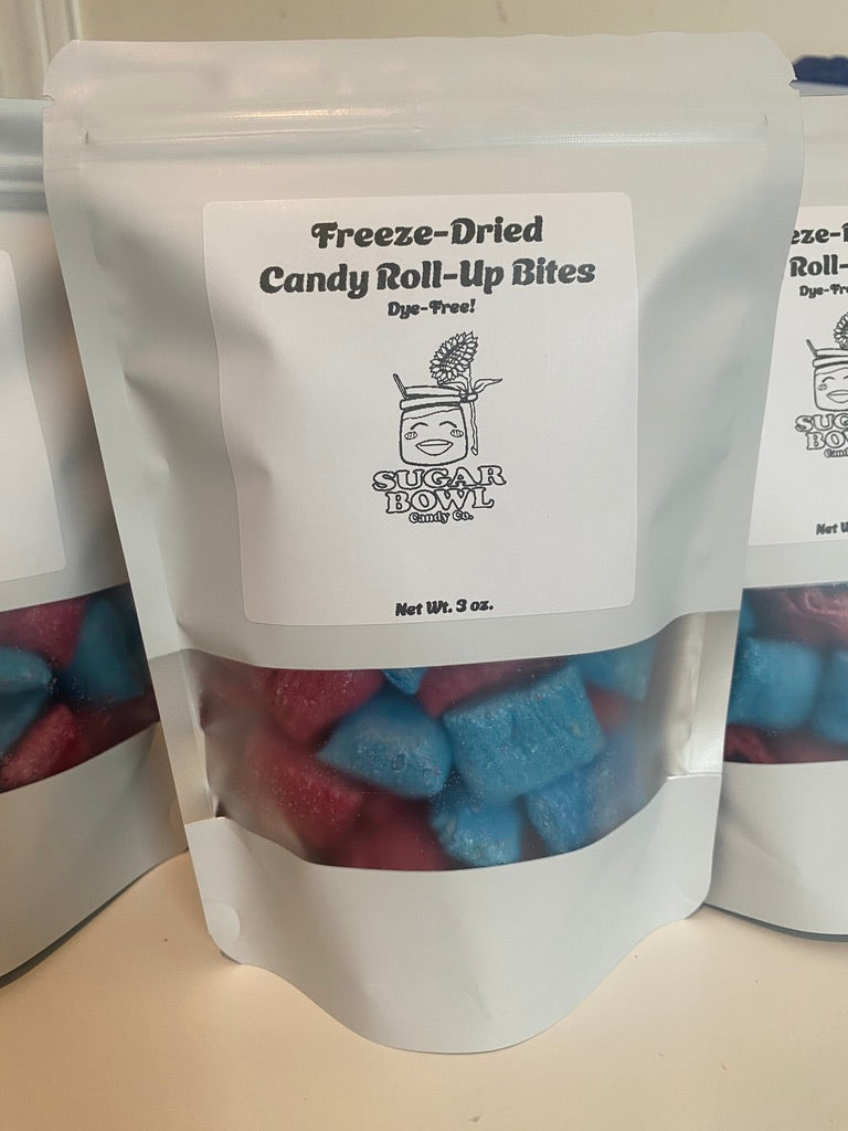 Freeze-Dried Candy Roll-Up Bites