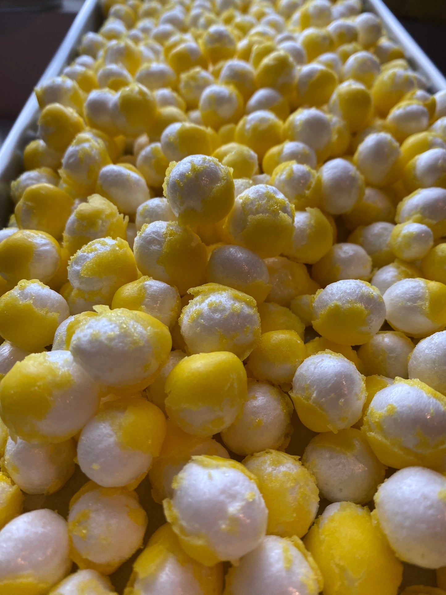 Freeze-Dried Lemon Orbs!